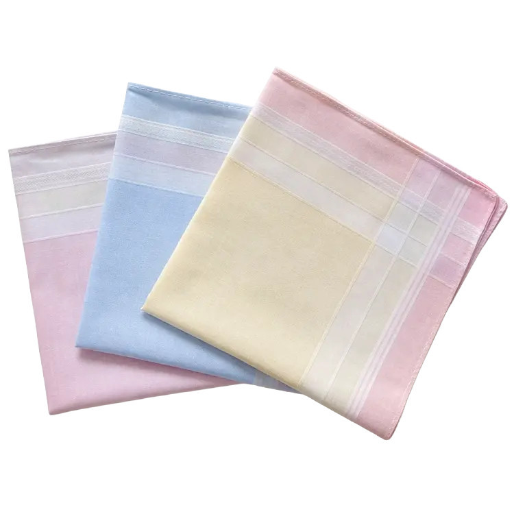 Katoenen dames zakdoeken Elise 6 stuks | 28x28 cm