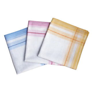 Katoenen dames zakdoeken 6 stuks (nr. 12) | 29x29 cm