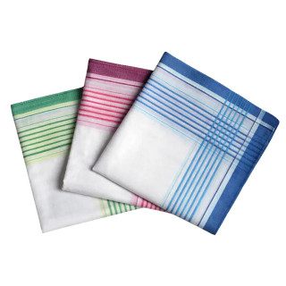 Katoenen dames zakdoeken 6 stuks (nr. 9) | 29x29cm