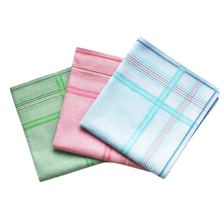 Katoenen dames zakdoeken 6 stuks (nr. 40) | 29x29cm
