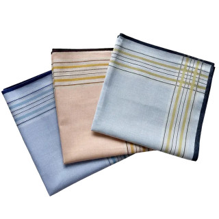 Heren zakdoeken katoen set 6 stuks (nr. 5) | 40x40 cm