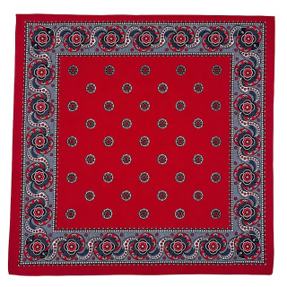 Rode boerenzakdoek 49x49cm