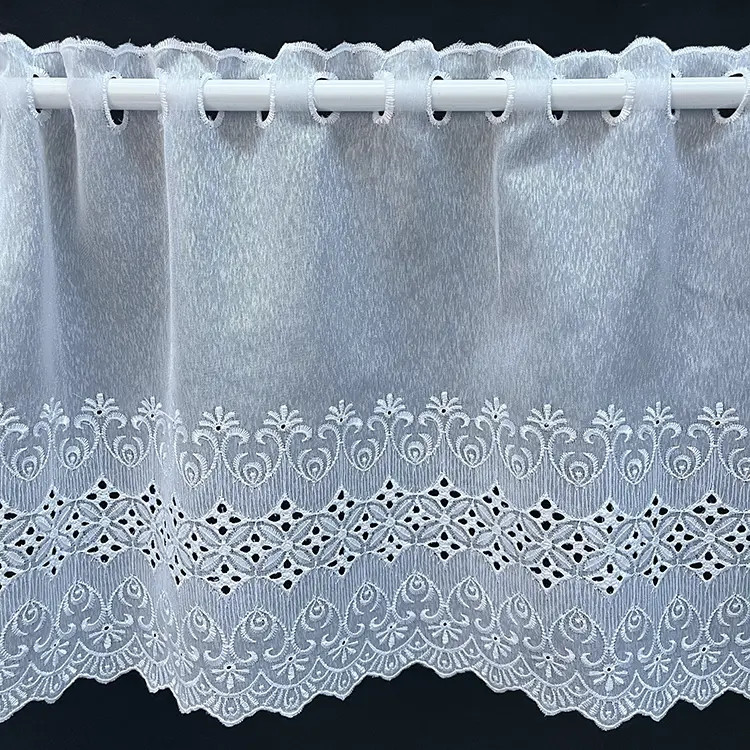 1,8 meter valletje nr.273 hoogte 30cm wit | Vitrage valletjes