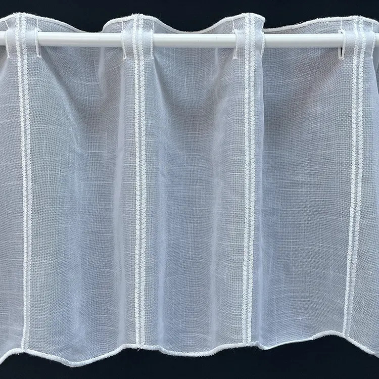 Valletje nr.272 hoogte 34cm wit | Vitrage valletjes