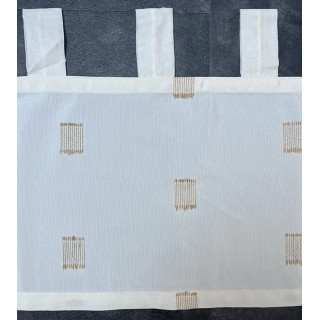 Valletje met lussen nr.297 ecru 47cm | Lussenvalletjes