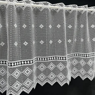 Valletje nr.345 met hoogte 44cm / valletjes gordijnen