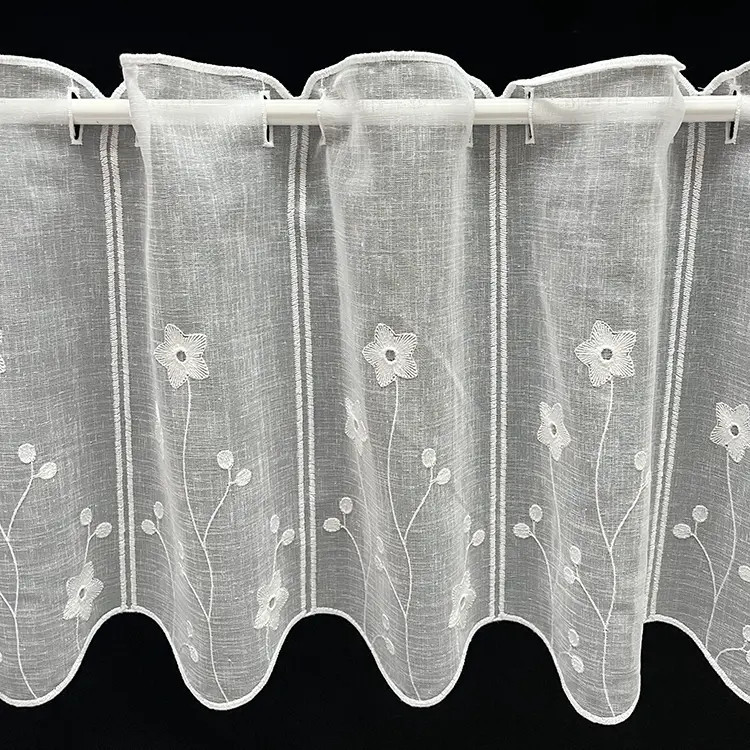 Valletje nr.541 hoogte 35cm wit | Vitrage valletjes