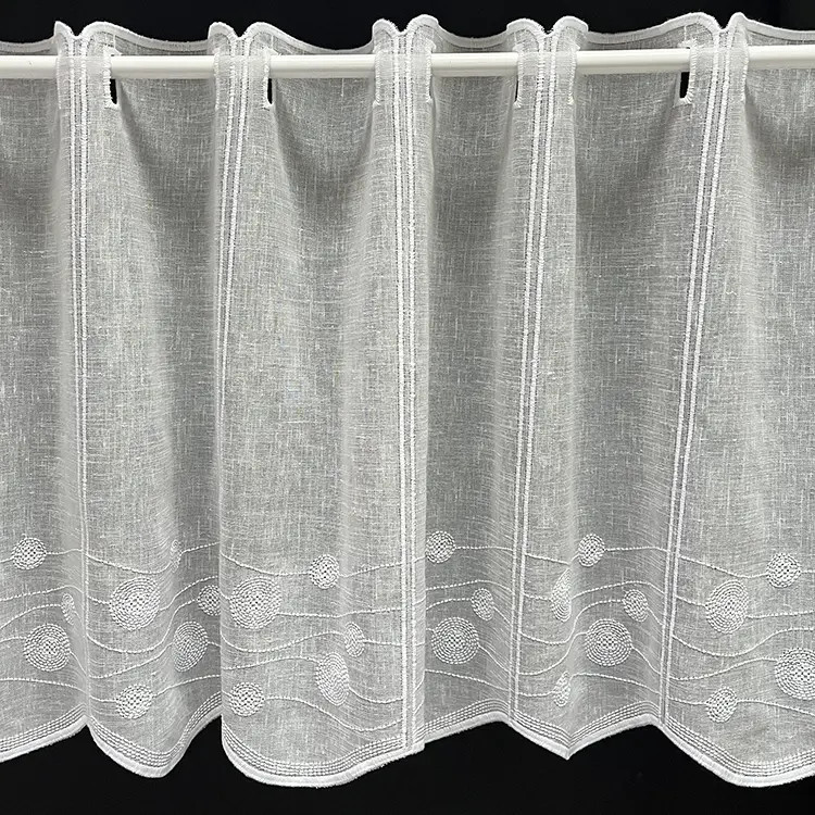 Valletje nr. 461 wit/offwhite hoogte 46cm| Valletjes gordijnen