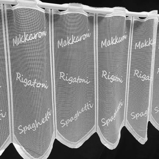 Valletje nr.535 wit hoogte 45cm| Valletjes gordijnen