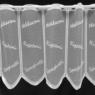 Valletje nr.535 wit hoogte 45cm| Valletjes gordijnen