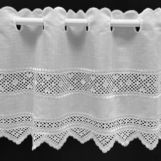 Valletje nr.199 wit 28cm hoog