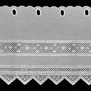 Valletje nr.199 wit 28cm hoog