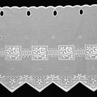 Valletje nr.415 wit 27cm hoog