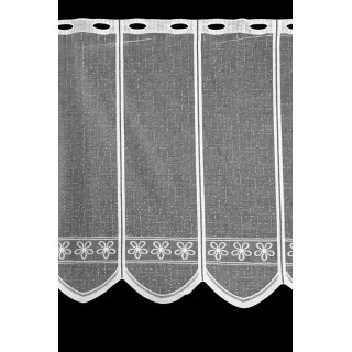 Valletje nr. 28 wit 60cm hoog | Valletjes gordijnen