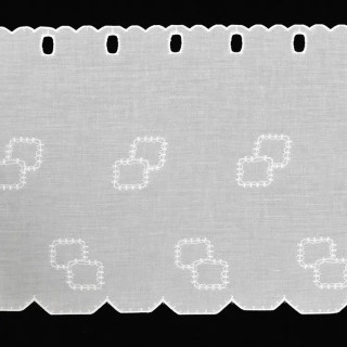 Valletje nr.122 wit 27cm hoog