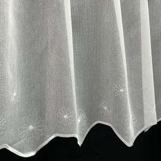 Valletje nr.477 hoogte 50cm wit | Valletjes gordijnen