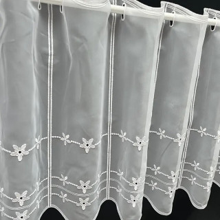 Valletje nr.525 wit 46cm hoog | Valletjes gordijnen