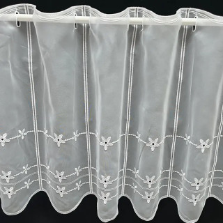 Valletje nr.525 wit 46cm hoog | Valletjes gordijnen