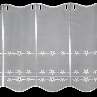 Valletje nr.525 wit 46cm hoog | Valletjes gordijnen