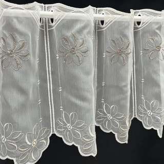 Valletje nr.362 hoogte 33cm naturel | Vitrage valletjes