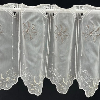 Valletje nr.362 hoogte 33cm naturel | Vitrage valletjes