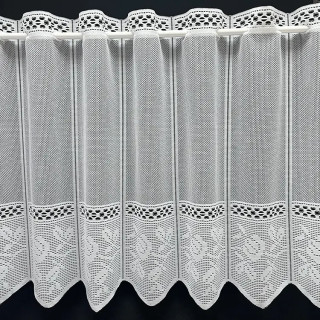 Valletje nr. 386 wit hoogte 61cm | Valletjes gordijnen