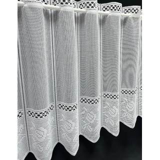 Valletje nr. 386 wit hoogte 61cm | Valletjes gordijnen