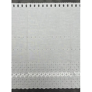 Valletje nr.475 wit hoogte 55cm | Valletjes gordijnen