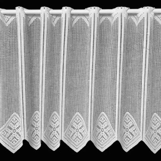 Valletje nr. 417 wit hoogte 46cm | Valletjes gordijnen