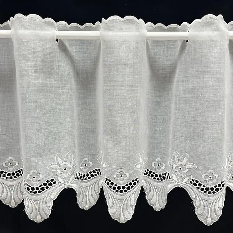 Valletje nr.413 hoogte 29cm wit | Vitrage valletjes