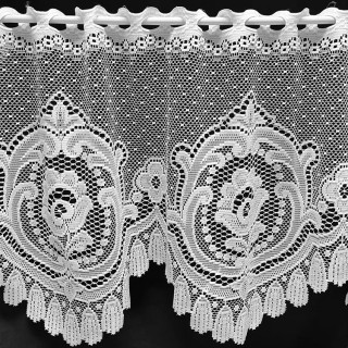 Valletje nr.416 wit hoogte 62cm | Valletjes gordijnen