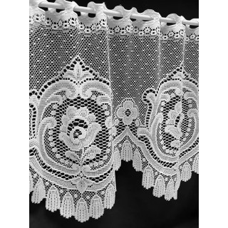 Valletje nr.416 wit hoogte 62cm | Valletjes gordijnen