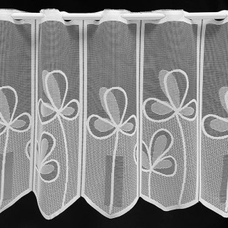 Valletje nr.205 wit hoogte 45cm | Valletjes gordijnen