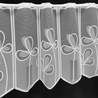 Valletje nr.205 wit hoogte 45cm | Valletjes gordijnen