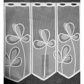 Valletje nr.205 wit hoogte 45cm | Valletjes gordijnen