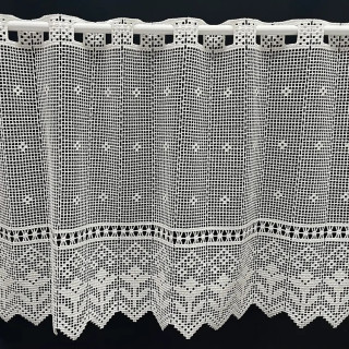 Valletje nr. 44 naturel 46cm hoog | Valletjes gordijnen