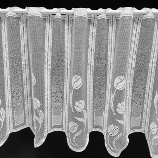 Valletje nr.420 wit hoogte 51cm | Valletjes gordijnen