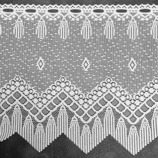 Valletje nr.436 met hoogte 42cm / valletjes gordijnen