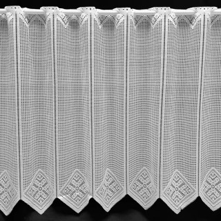 Valletje nr.203 wit hoogte 61cm | Valletjes gordijnen