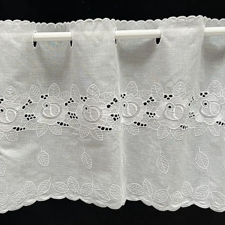 Valletje nr.194 hoogte 29cm wit | Vitrage valletjes