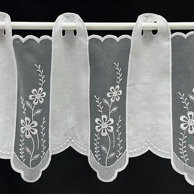 Valletje nr.431 hoogte 31cm wit | Vitrage valletjes