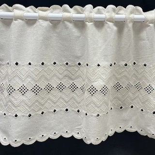 Valletje nr. 429 hoogte 29cm beige | Vitrage valletjes