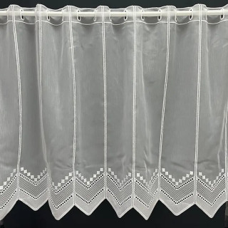 Valletje nr.35 wit hoogte 62cm | Valletjes gordijnen