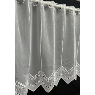 Valletje nr.35 wit hoogte 62cm | Valletjes gordijnen