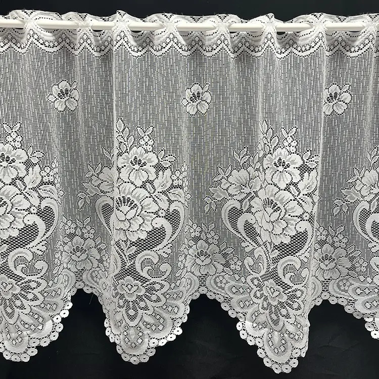 Valletje nr.92 wit hoogte 60cm | Valletjes gordijnen