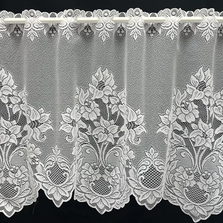 Valletje nr. 60 wit 52cm hoog | Valletjes gordijn