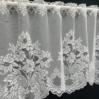 Valletje nr. 60 wit 52cm hoog | Valletjes gordijn