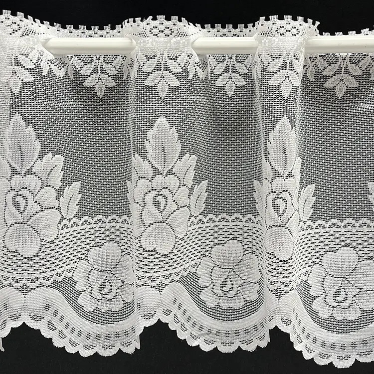 Valletje nr.47 hoogte 29cm wit | Vitrage valletjes