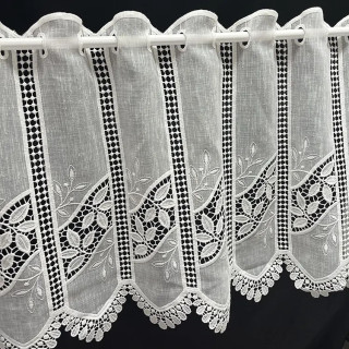 Valletje ecru nr. 515 met hoogte 45cm | Vitrage valletjes kopen