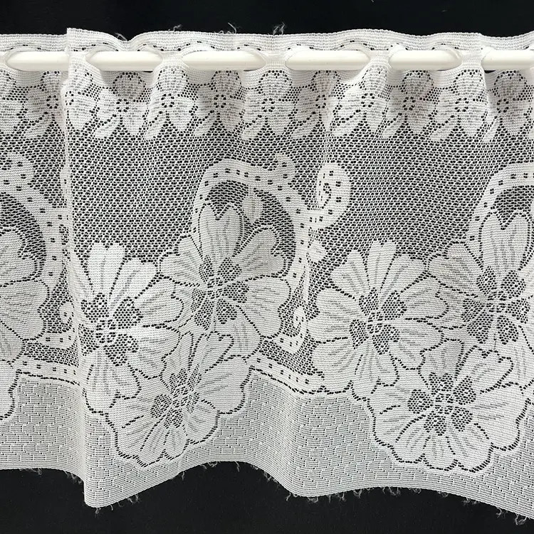 Valletje nr.357 hoogte 34cm wit | Vitrage valletjes